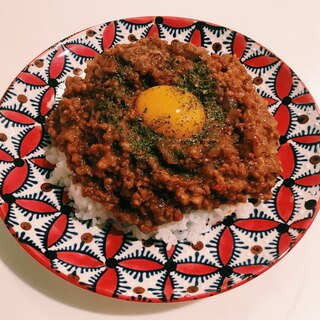 電子レンジでキーマカレー